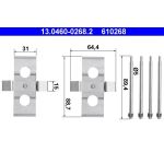 Zusatzsatz, Scheibenbremsbelag | 13.0460-0268.2